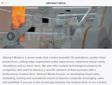 Tablet Screenshot of abstractmediaco.com